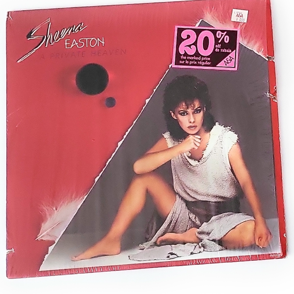 Sheena Easton ' A Private Heaven' Vinyl Record - Red Cover
